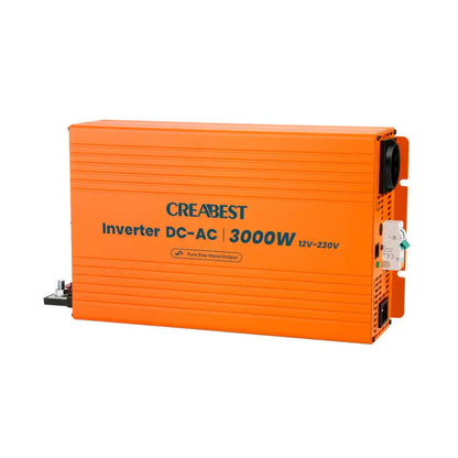 Creabest Sinus Wechselrichter 3000W 12V auf 230V für Österreich Wohnmobil Camping