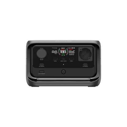 EcoFlow River 3 Plus LCD Display Anzeige Batterie Status Österreich