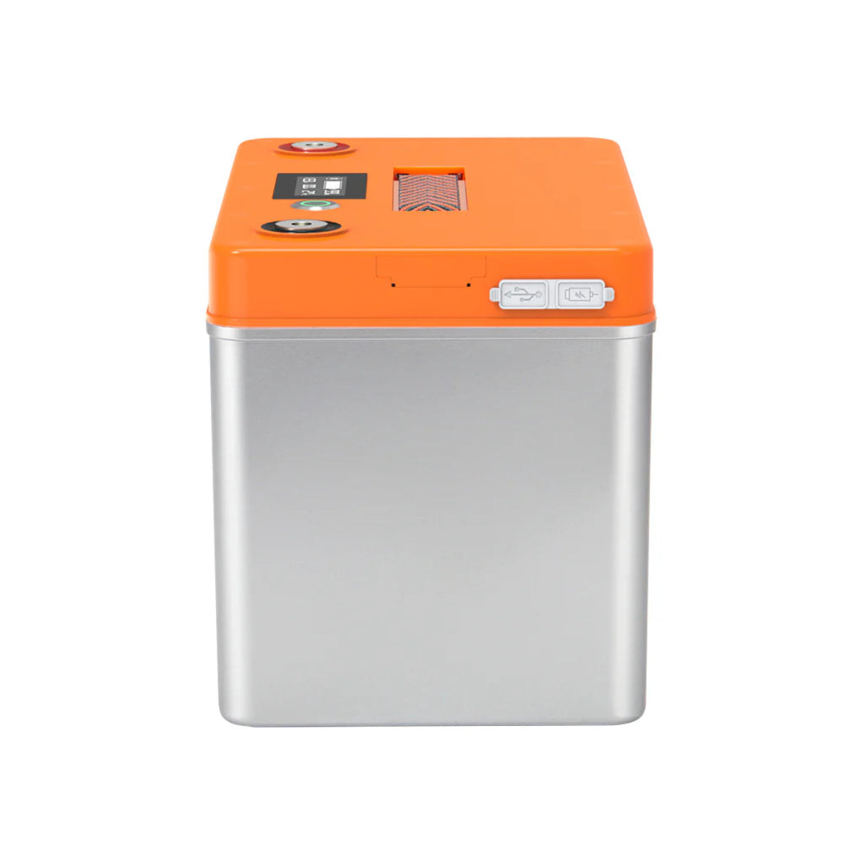 LiFePO4 12V 100Ah Batterie – Seitenansicht, staub- und wasserdichter IP67-Gehäuseschutz